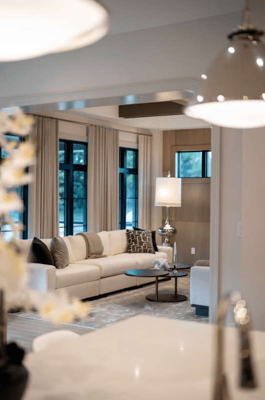 Premium window blinds in a modern interior