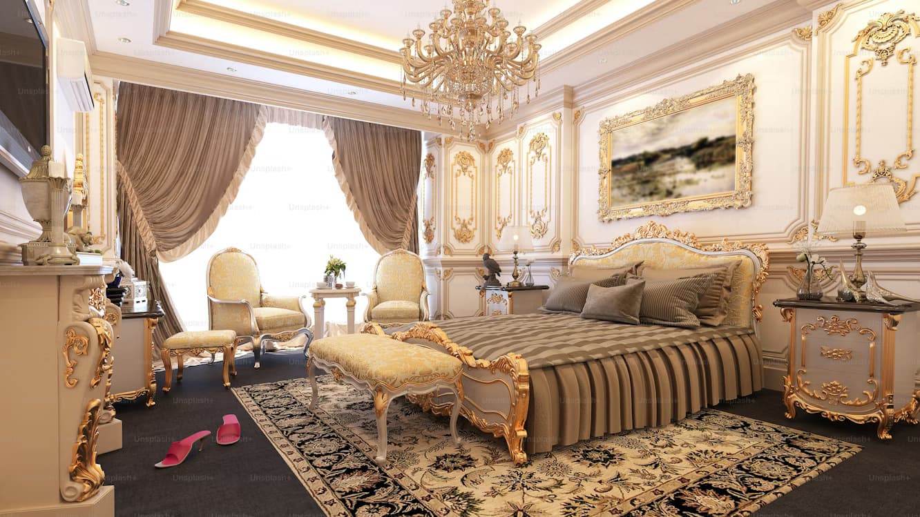 Luxury villa furniture and interiors in Dubai