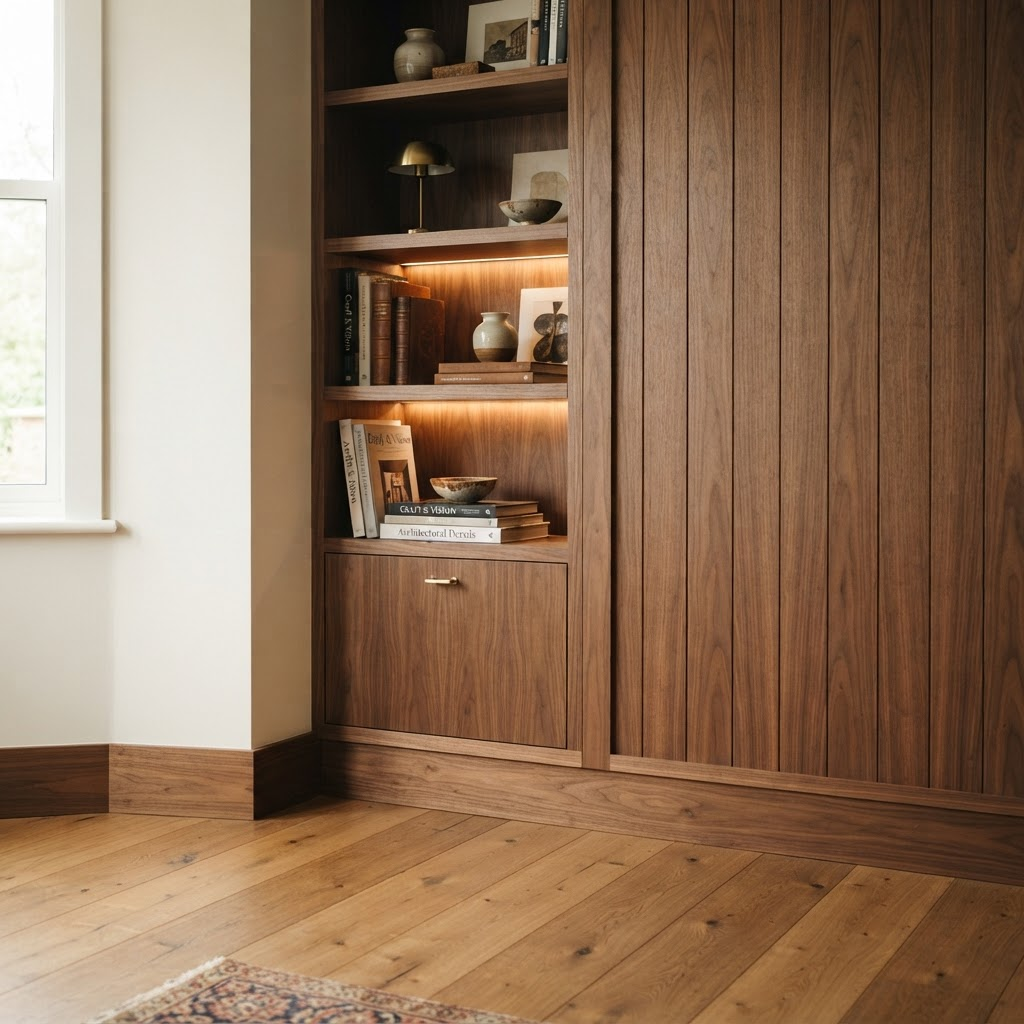 Bespoke carpentry detail